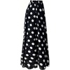 image:imageGORGLITTER Womens Plus Cheetah Leopard Print Chiffon Maxi Skirts Y2k Mesh Animal High Waisted Flare Long Skirts TrendyBlack and White