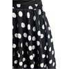 image:imageGORGLITTER Womens Plus Cheetah Leopard Print Chiffon Maxi Skirts Y2k Mesh Animal High Waisted Flare Long Skirts TrendyBlack and White