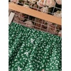 image:imageGORGLITTER Womens Plus Size Skirts for Curvy Floral Midi Skirts Boho Summer Vacation High Waist A Line Flowy Maxi SkirtGreen