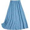 image:imageGORGLITTER Womens Plus Size Skirts for Curvy Floral Midi Skirts Boho Summer Vacation High Waist A Line Flowy Maxi SkirtLight Blue Floral