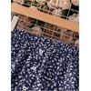 image:imageGORGLITTER Womens Plus Size Skirts for Curvy Floral Midi Skirts Boho Summer Vacation High Waist A Line Flowy Maxi SkirtRoyal Blue