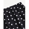image:imageGORGLITTER Womens Polka Dots Mini Skirt Vintage Y2K Mesh A Line Short Skirts with ShortsBlack