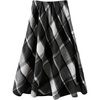 image:imageGORGLITTER Womens Plus Size Plaid Long Maxi Skirts Fall Dressy Trendy Flannel High Waisted Casual Winter Flowy SkirtsGrey