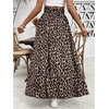 image:imageGORGLITTER Womens Leopard Cheetah Print Flowy Maxi Skirt Y2k High Waisted Animal Print A Line Long Skirts