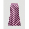 image:imageGORGLITTER Womens Striped Boho Ruffle Maxi Skirts Dressy Casual Low Rise Elegant Business Party Floor Length SkirtPink