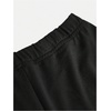 image:imageGORGLITTER Girls Lace Bell Bottoms Elastic High Waisted Y2k Flare PantsBlack