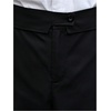 image:imageGORGLITTER Mens Casual Wide Leg Pleated Dress Pants Elastic High Waisted Baggy Streetwear Trousers Business CasualBlack 01