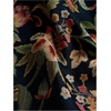 image:imageGORGLITTER Mens Floral Embroidery Drawstring Shorts Graphic Paisley Casual Gym ShortsBlack