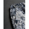 image:imageGORGLITTER Mens Floral Embroidery Drawstring Shorts Graphic Paisley Casual Gym ShortsLight Grey