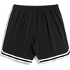 image:imageGORGLITTER Mens Graphic Cool Shorts Drawstring Waist Basketball Athletic Gym Shorts with PocketsBlack D