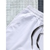 image:imageGORGLITTER Mens Graphic Cool Shorts Drawstring Waist Basketball Athletic Gym Shorts with PocketsLetter White