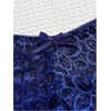 image:imageGORGLITTER Womens 3 Pack Lace Matching Bra and Panty Sets Bow Cute Bralette Underwear Lingerie SetBlue Grey Black