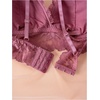 image:imageGORGLITTER Womens 8 Piece Sexy Lace Lingerie Matching Bralette Bra and Panty SetBlack Green Khaki Pink