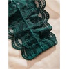 image:imageGORGLITTER Womens 8 Piece Sexy Lace Lingerie Matching Bralette Bra and Panty SetBlack White Dark Green