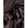 image:imageGORGLITTER Womens Deep V Neck Long Sleeve Shirts Bodysuit Satin Button Down Party Night Sexy Leotard TopsChocolate Brown