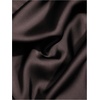 image:imageGORGLITTER Womens Deep V Neck Long Sleeve Shirts Bodysuit Satin Button Down Party Night Sexy Leotard TopsChocolate Brown