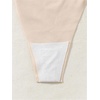 image:imageGORGLITTER Womens G String Thongs Sexy 3 Pack No Show Invisible Clear Strap Underwear Low Rise PantiesBlack White Apricot