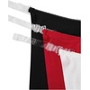 image:imageGORGLITTER Womens G String Thongs Sexy 3 Pack No Show Invisible Clear Strap Underwear Low Rise PantiesBlack White Red