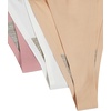 image:imageGORGLITTER Womens G String Thongs Sexy 3 Pack No Show Invisible Clear Strap Underwear Low Rise PantiesWhite Khaki Pink