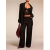 image:imageGORGLITTER Womens Low Rise Dress Pants Wide Leg Trousers Business Casual Work Dressy Low Waisted Straight Slacks PantsBlack