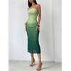 image:imageGORGLITTER Womens Strapless Mesh Dinner Cocktail Tube Maxi Dress Y2K Summer Wedding Guest Sunset Prom Beach SundressesGreen