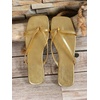 image:imageGORGLITTER Womens Strappy Square Toe Thong Sandals Dressy Summer Cute Vacation Beach Comfortable Flip Flops Slide Shoes 2026Gold