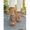 image:imageGORGLITTER Womens colorful Summer Sandals 2026 Boho Colorful Mexican Vacation Flats Slides ShoesMulticolor Fringe
