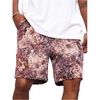 image:imageGORGLITTER Mens Floral Embroidery Drawstring Shorts Graphic Paisley Casual Gym ShortsPurple