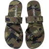 image:imageGORGLITTER Womens Camo Strappy Sandals Camouflage Print Flip Flops Open Toe Slides ShoesGreen Camo