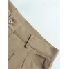 image:imageGORGLITTER Mens Baggy Wide Leg Dress Pants Pleated Work Suit Pants High Waisted Slacks Business Casual TrousersSolid Khaki