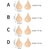 image:imageGORGLITTER Womens Invisible Adhesive Strapless Sticky Bra Push Up No Show Bras with Clear Halter Neck StrapApricot