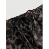 image:imageGORGLITTER Womens Leopard Parachute Pants Cheetah Print Baggy Cargo Track Pants Y2K Elastic High Waisted TrousersBrown
