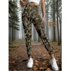 image:imageGORGLITTER Womens Neon 80s Leggings Rave High Waisted Y2K Festival Skinny PantsCamo Print