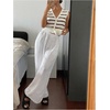 image:imageGORGLITTER Womens Striped Button Up Cropped Sweater Vest Sleeveless V Neck Boho Knitted Tank TopsCoffee Brown