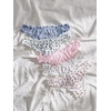 image:imageGORGLITTER Womens 5pack Cute Panties Floral Print Low Rise Frilly Panties Coquette Underwear SetMulticolor