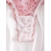 image:imageGORGLITTER Womens 5pack Cute Panties Floral Print Low Rise Frilly Panties Coquette Underwear SetMulticolor Floral