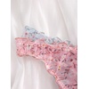 image:imageGORGLITTER Womens 5pack Cute Panties Floral Print Low Rise Frilly Panties Coquette Underwear SetMulticolor Floral