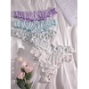 image:imageGORGLITTER Womens 5pack Cute Panties Floral Print Low Rise Frilly Panties Coquette Underwear SetMulticolored