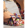 image:imageGORGLITTER Womens Bow Cheetah Summer Flat Sandals Leopard Dressy Open Toe Trendy Slide Sandals 2026Multicolor