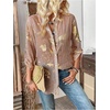 image:imageGORGLITTER Womens Sheer Button Down Shirts Long Sleeve Work Office Business Fashion 2026 Dressy Blouse TopsPink