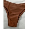image:imageGORGLITTER Womens Strapless Bathing Suits Rope High Cut Thong Bandeau Swimsuits Two Piece Bikini Sets Beach Outfits 2026Rust Brown