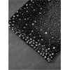 image:imageGORGLITTER Mens Baggy Wide Leg Sweatpants Rhinestone Graphic Y2k Punk Vintage Drawstring Washed Track PantsGlitter Black