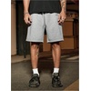 image:imageGORGLITTER Mens Camo Sweat Shorts Double Waisted Graphic Running Gym Athletic Workout Shorts CasualGrey