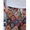 image:imageGORGLITTER Mens Floral Graphic Shorts Summer Festival Straight Leg Drawstring Vacation Beach ShortsRed