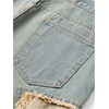 image:imageGORGLITTER Mens Jorts Star Graphic Jean Shorts Wide Leg Denim Shorts Baggy Y2k Ripped Distressed Drippy Bermuda ShortsBlue