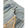 image:imageGORGLITTER Mens Jorts Star Graphic Jean Shorts Wide Leg Denim Shorts Baggy Y2k Ripped Distressed Drippy Bermuda ShortsBlue