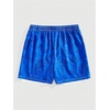 image:imageGORGLITTER Mens SkullHand Graphic Basketball Shorts with Liner 2 in 1 Drawstring Waist Workout Athletic ShortsBlue