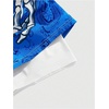 image:imageGORGLITTER Mens SkullHand Graphic Basketball Shorts with Liner 2 in 1 Drawstring Waist Workout Athletic ShortsBlue