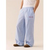 image:imageGORGLITTER Mens Striped Baggy Pants Wide Leg Flare Graphic Colorblock Track TrousersLight Blue