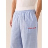 image:imageGORGLITTER Mens Striped Baggy Pants Wide Leg Flare Graphic Colorblock Track TrousersLight Blue